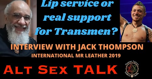 ALT SEX Talk - Interview with Jack Thompson IML 2019