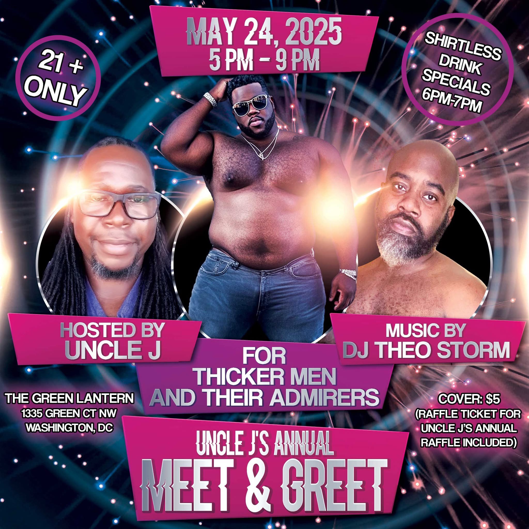 Uncle J's DC Black Pride Meet and Greet