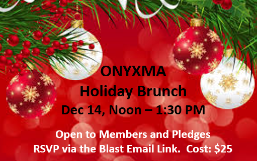 ONYXMA Holiday Brunch